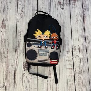 Sprayground Hey Arnold Anime on Stereo Limited Edition Backpack